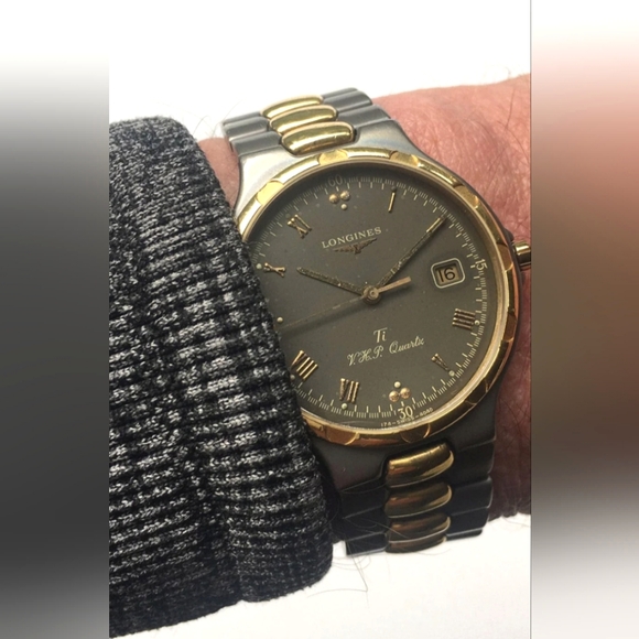 Longines Ti Conquest Titanium 18k Gold Plated Quartz Unisex watch - Picture 13 of 13